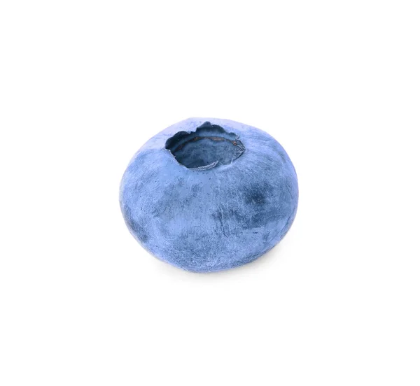 Tasty Fresh Ripe Blueberry Isolated White — Fotografia de Stock