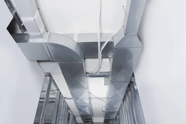 Ceiling Ventilation System Indoors Bottom View — Foto de Stock