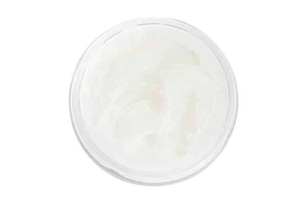 Jar Face Cream Isolated White — Fotografia de Stock