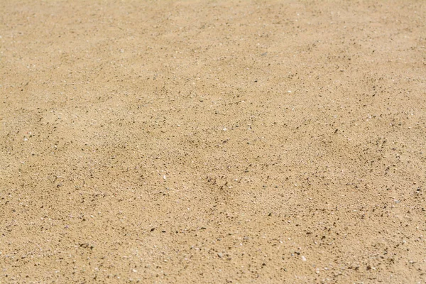 Textur Des Sandstrandes Als Hintergrund Nahaufnahme — Stockfoto