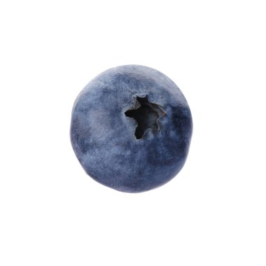 Tasty ripe fresh blueberry isolated on white