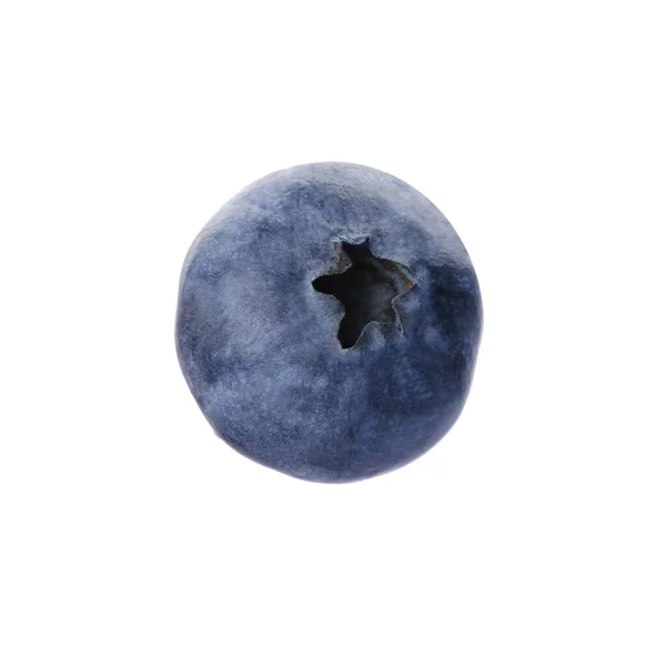 Tasty Ripe Fresh Blueberry Isolated White — Stockfoto