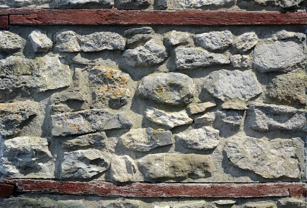 Textura Pared Piedra Vieja Como Fondo — Foto de Stock