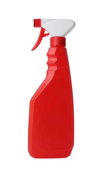 Spray Bottle Detergent Isolated White Cleaning Supply — 图库照片