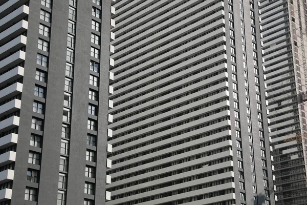 Georgia Batumi July 2022 Modern Multistory Buildings Background — Fotografia de Stock