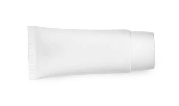 Tube Hand Cream Isolated White Top View — Stock Fotó