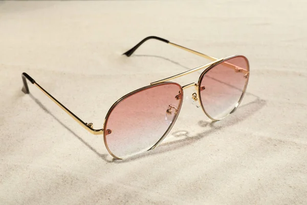 New Stylish Sunglasses Sand Fashionable Accessory — Photo