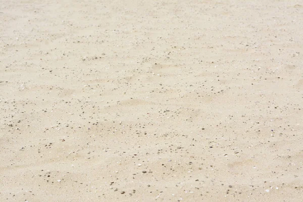 Textur Des Sandstrandes Als Hintergrund Nahaufnahme — Stockfoto