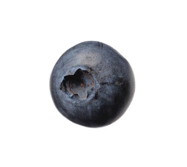 Tasty ripe fresh blueberry isolated on white