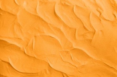 Arka plan olarak kuru kumsal kumu, üst manzara