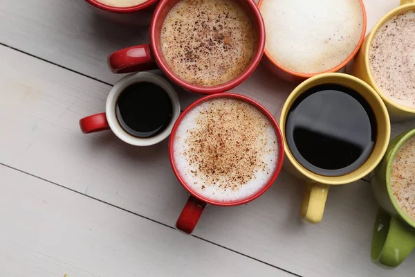 향기나는 뜨거운 커피가 — 스톡 사진