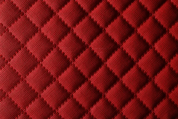 Texture Cuir Rouge Comme Fond Gros Plan — Photo