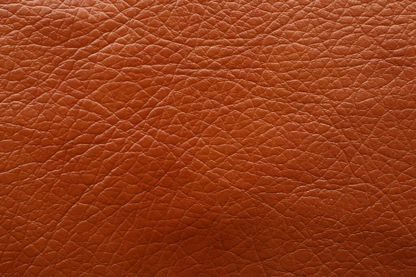 Textura Hnědé Kůže Jako Pozadí Detailní Záběr — Stock fotografie