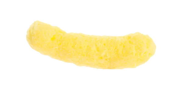 One Tasty Corn Puff Isolated White — Stok Foto