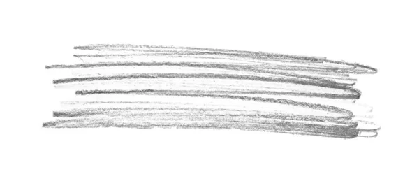 白地に鉛筆のスクリブルを手描き トップビュー — ストック写真