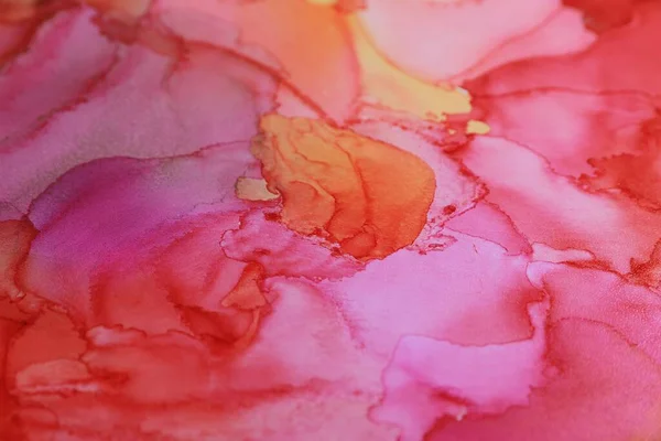 Abstract Liquid Ink Art Painting Background Closeup — Fotografia de Stock