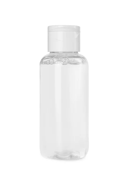 Пляшка Міцелярної Очищувальної Води Ізольована Білому — стокове фото