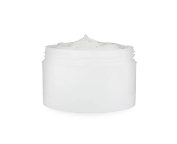 Jar Hand Cream Isolated White — 스톡 사진