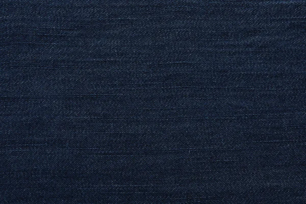 Textuur Van Donkerblauwe Jeans Als Achtergrond Close — Stockfoto