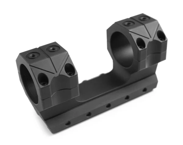 Quick Disconnect Sniper Cantilever Scope Mount Isolated White —  Fotos de Stock