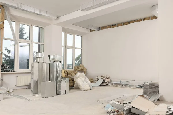 Building Materials Room Prepared Renovation —  Fotos de Stock