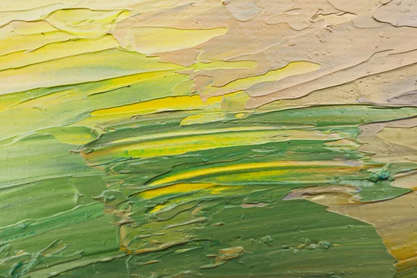 Beautiful Strokes Colorful Oil Paints Background Closeup — Foto de Stock