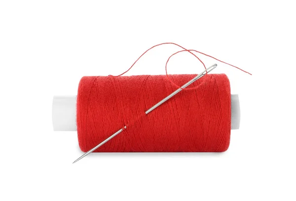Red Rope Isolated Stock Photo - Download Image Now - Thread - Sewing Item,  String, Red - iStock