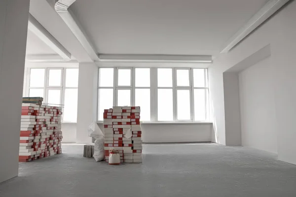 Materialen Appartement Tijdens Reparatie Woningrenovatie — Stockfoto
