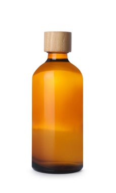 beyaz izole esans şişesi