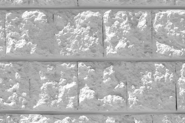 White Rough Stone Wall Background Closeup — Stock Photo, Image