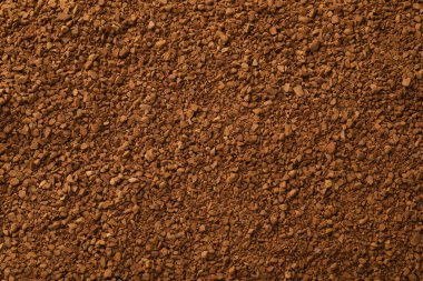 Arka plan olarak Aromatik hazır kahve, üst görünüm