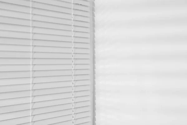 Stylish Window Horizontal Blinds Room — Stock Photo, Image