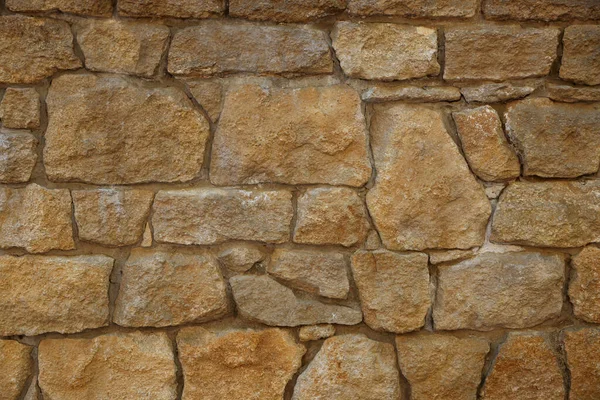 Текстура Блідо Оранжевої Цегляної Стіни Фон — стокове фото