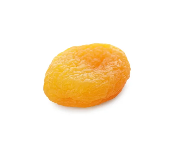 Smaklig Aprikos Isolerad Vitt Torkad Frukt — Stockfoto