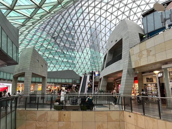 Warsaw Polónia Julho 2022 Grande Shopping Center Com Muitas Lojas — Fotografia de Stock