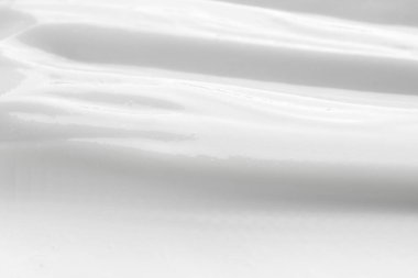 Texture of face cream as background, closeup view
