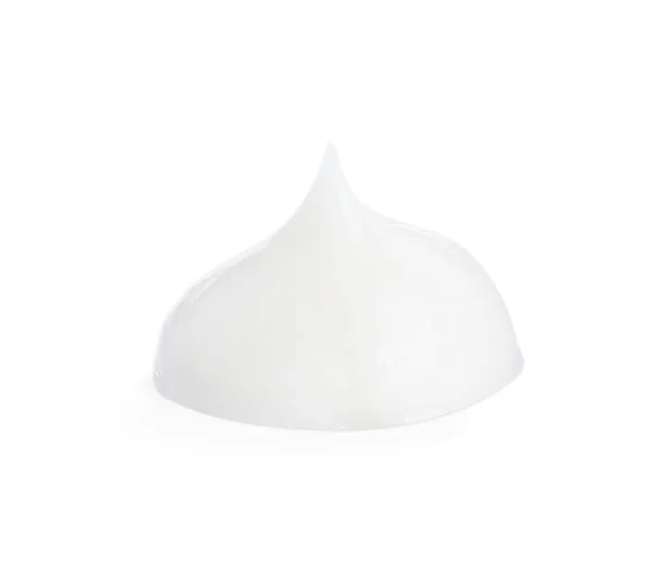 白で単離されたボディクリームのサンプル — ストック写真