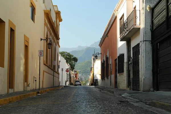 San Pedro Garza Garcia México Septiembre 2022 Hermosa Vista Calle —  Fotos de Stock