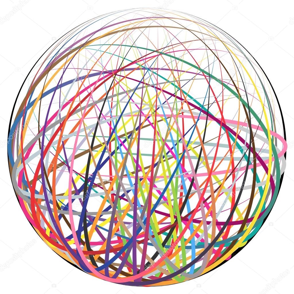 Complex ball made of strings