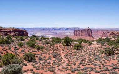 Manzara Canyonlands Milli Parkı, Utah, ABD
