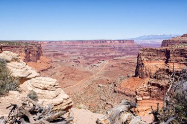Manzara Canyonlands Milli Parkı, Utah, ABD
