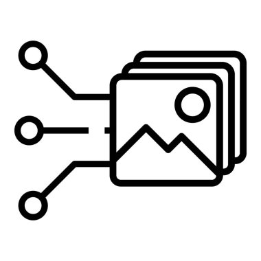 NFT simgesi. Kripto sanatı. Vetor illüstrasyonu