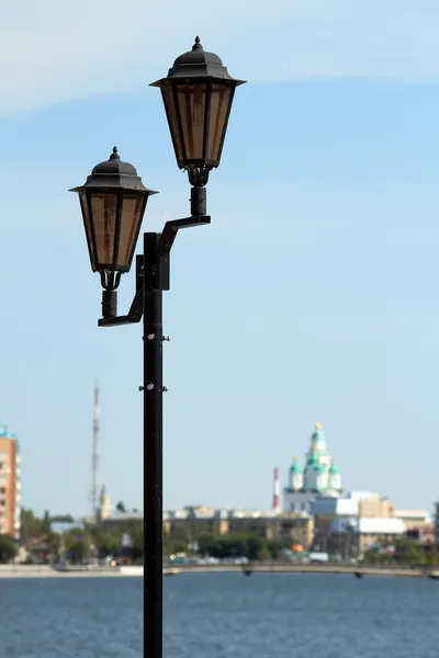 Lampu-taman lansekap — Stok Foto