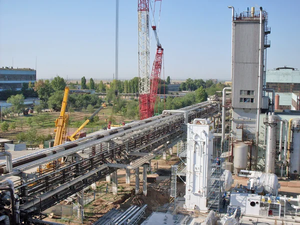 Construction of cryogenic plant — Stock Photo, Image