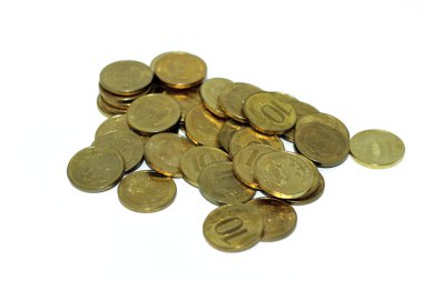 altın sikke yığını