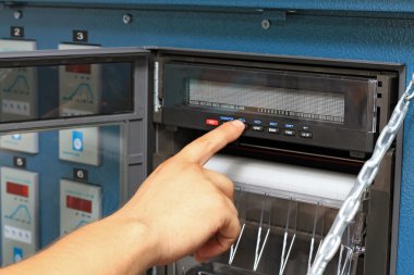 Kontrol Paneli'nde ısıl işlem programı için deyim ayarlar
