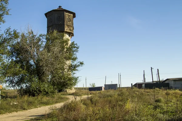 Old wooden fire tower — Stock Photo, Image