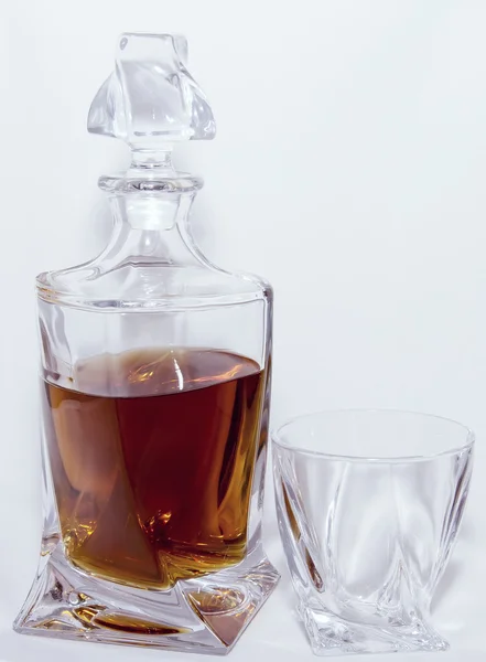 Whiskey in a sleek — Stock Photo, Image