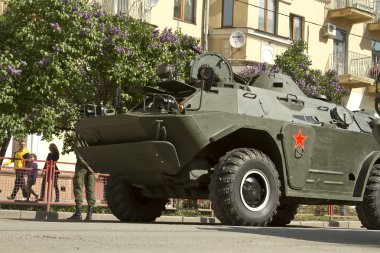 zafer geçidi katılmak için istasyon Meydanı'nda çıkmak hazır piyade Makinası