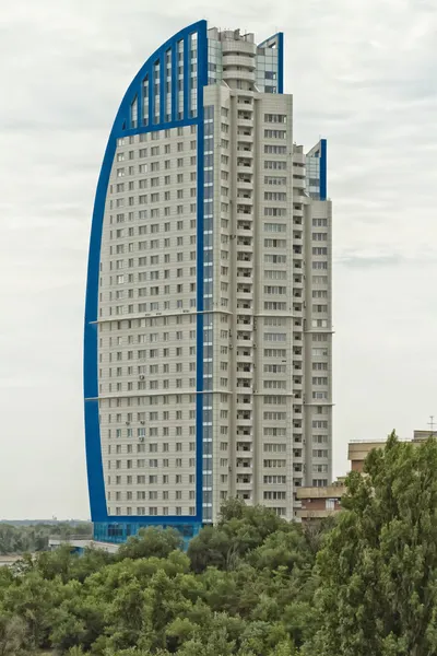 Vista do complexo residencial "Velas Volga " — Fotografia de Stock